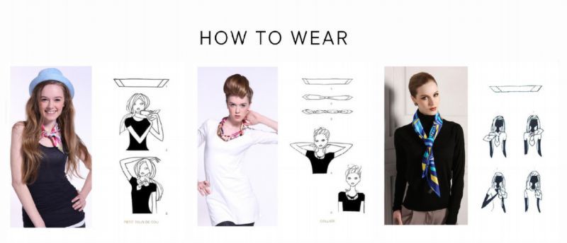 How to wear cotton linen scarf