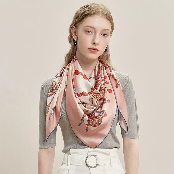 China Custom Satin Silk Scarf Manufacturer China Custom Satin Silk Scarf Manufacturer