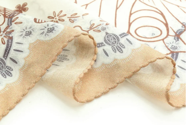 Wool Cotton Scarf Wool Cotton Scarf