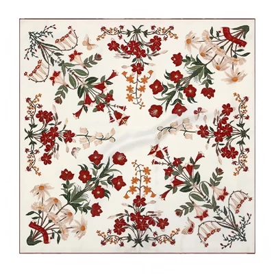 Otisnuti svileni bandana šal